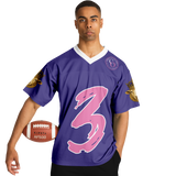 Football Jersey - Fort Worth Sheep - #3 Yahweh - Away