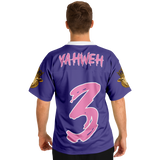Football Jersey - Fort Worth Sheep - #3 Yahweh - Away